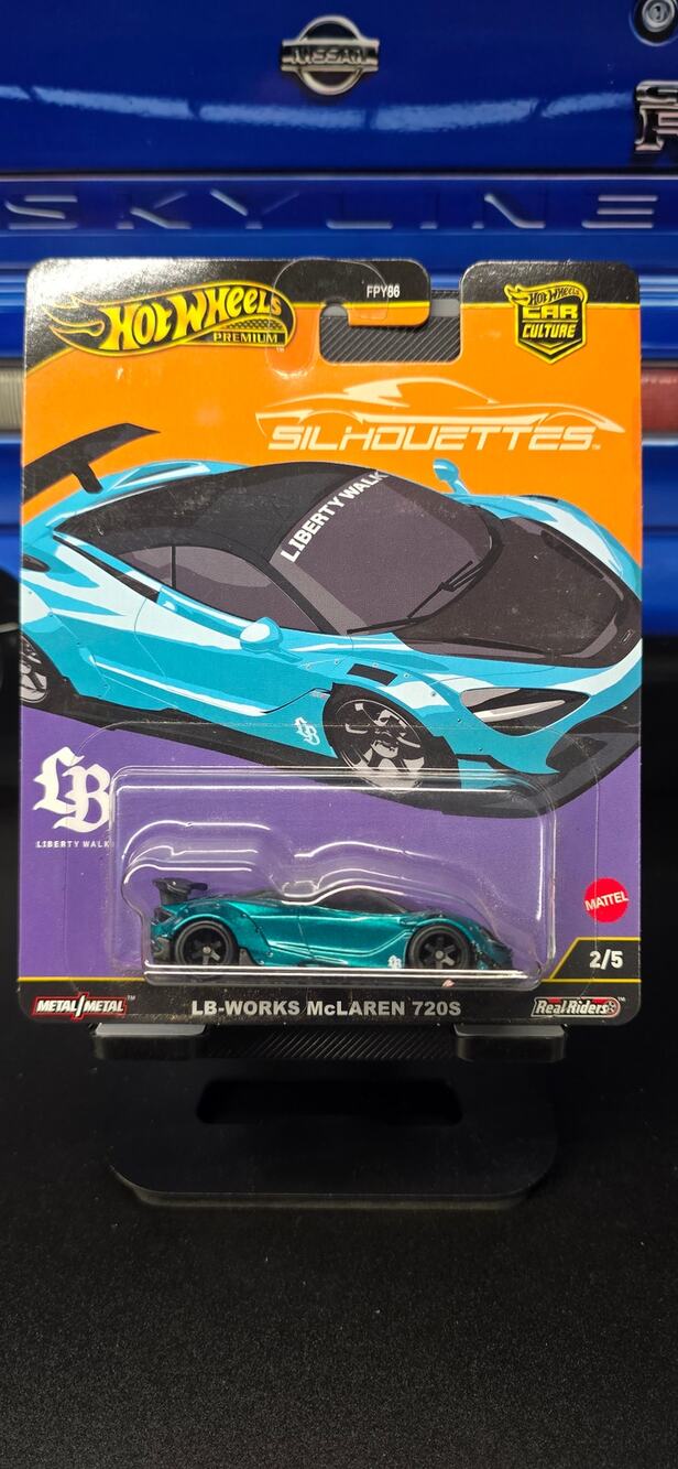 HW Premium Silhouettes LB-WORKS McLaren 720S 2/5 JBK47 NIB